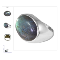 Labradorite Gemstone 925 Solid Silver Ring Jewelry
